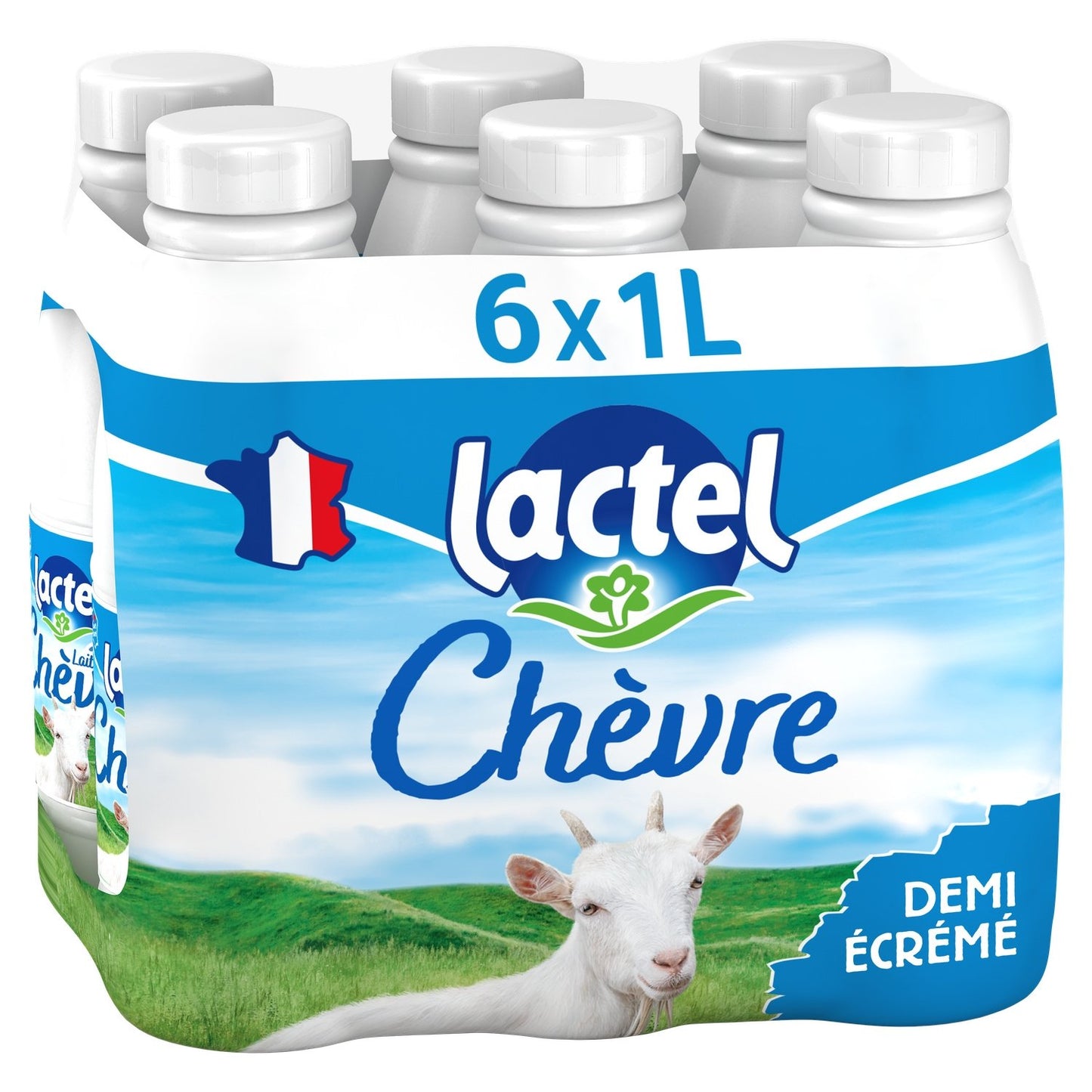 Lait Chèvre UHT Demi-Ecrémé LACTEL