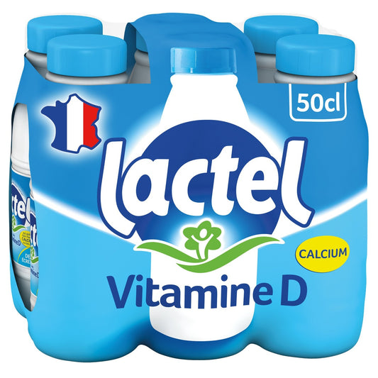 Lait Demi-Ecrémé UHT Vitamine D LACTEL