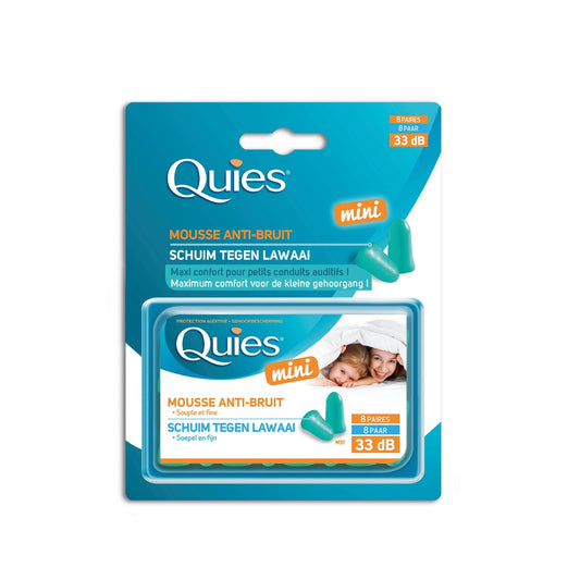 Protections Auditives Mousse Mini QUIES la boite de 8