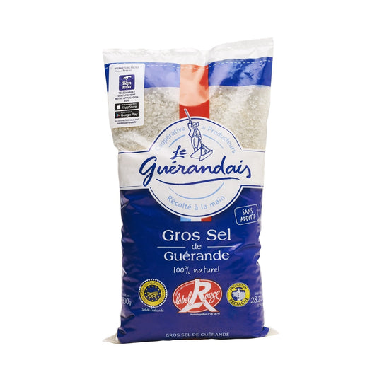 Gros Sel de Guérande LE GUERANDAIS le sachet de 800g