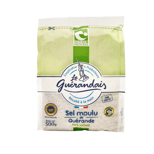 Sel de Guérande Moulu LE GUERANDAIS le paquet e 500g
