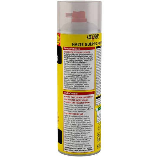 Insecticide Spray Guêpes et Frelons Jet Longue Portée FULGATOR