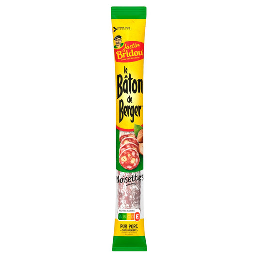 Saucisson Sec Noisette JUSTIN BRIDOU le saucisson de 250 g