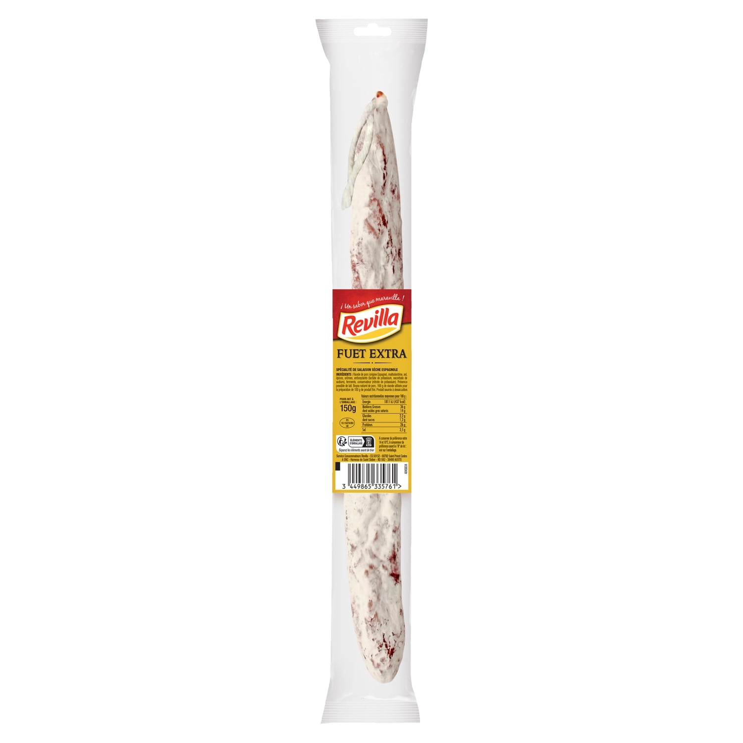 Saucisson Sec recette Catalane REVILLA 
