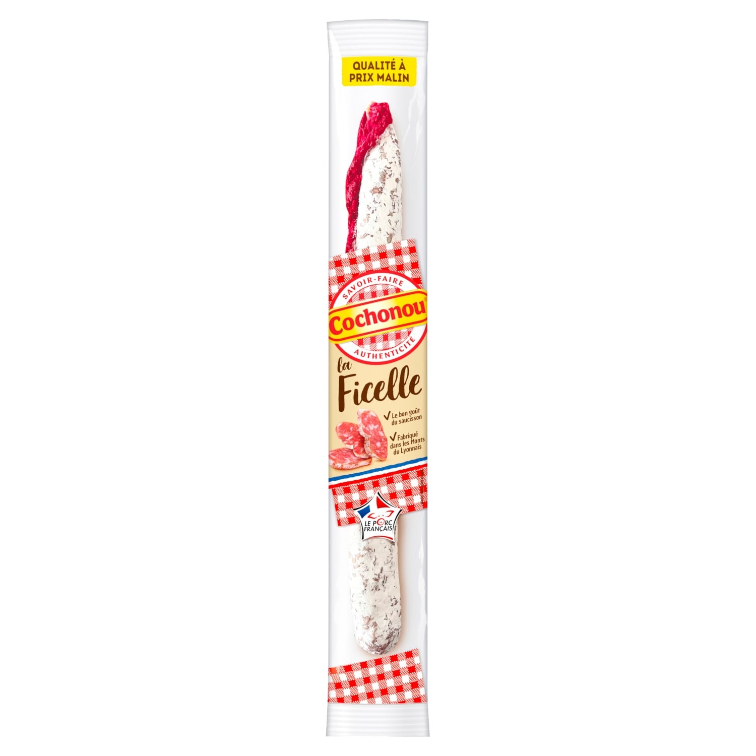 Saucisse Sec La Ficelle COCHONOU 