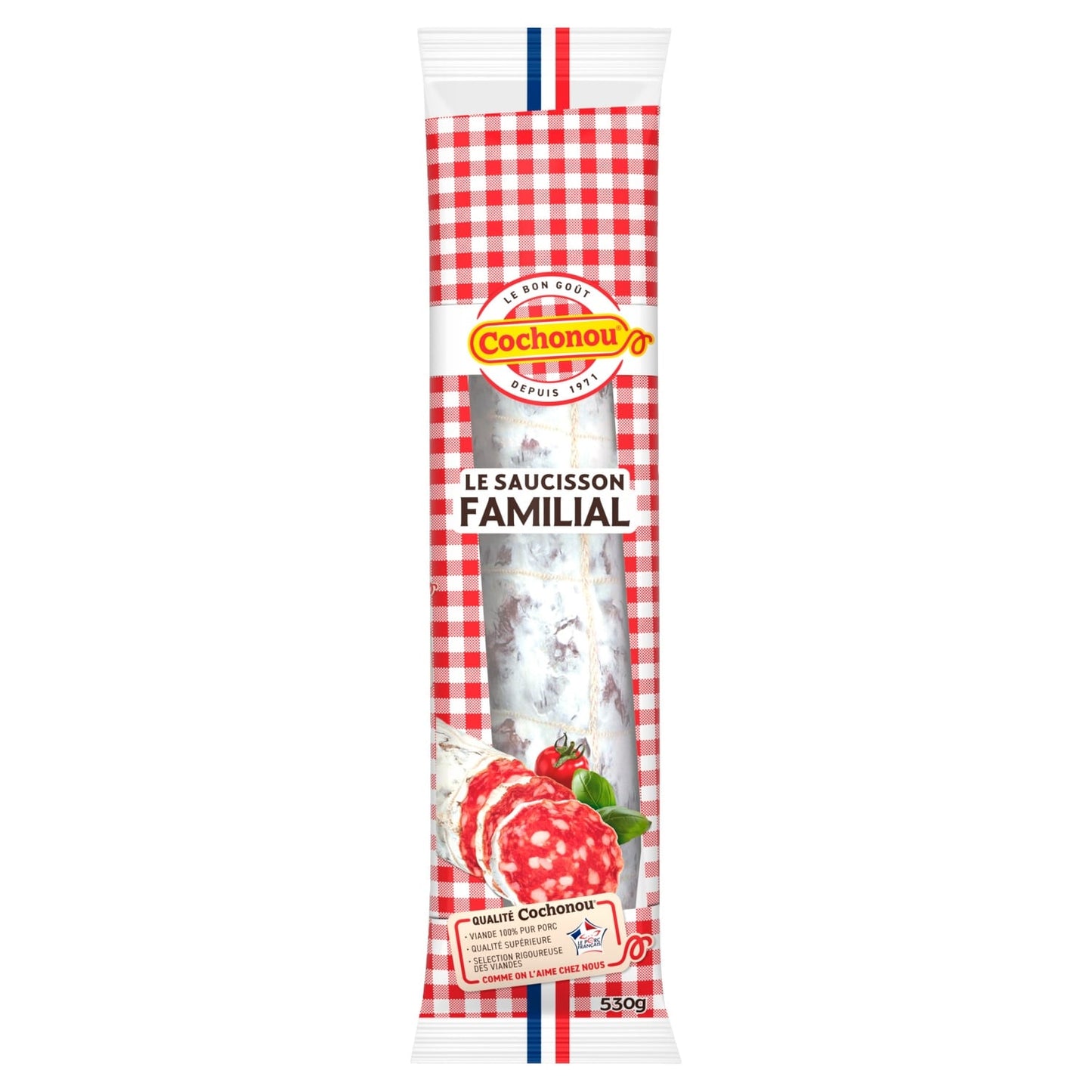 Saucisson Sec Le Familial COCHONOU 