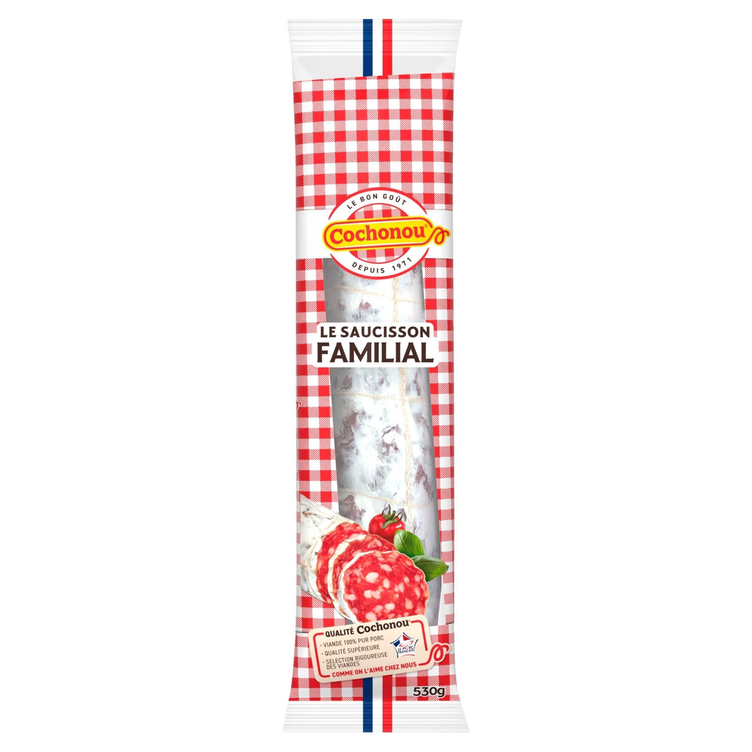 Saucisson Sec Le Familial COCHONOU 