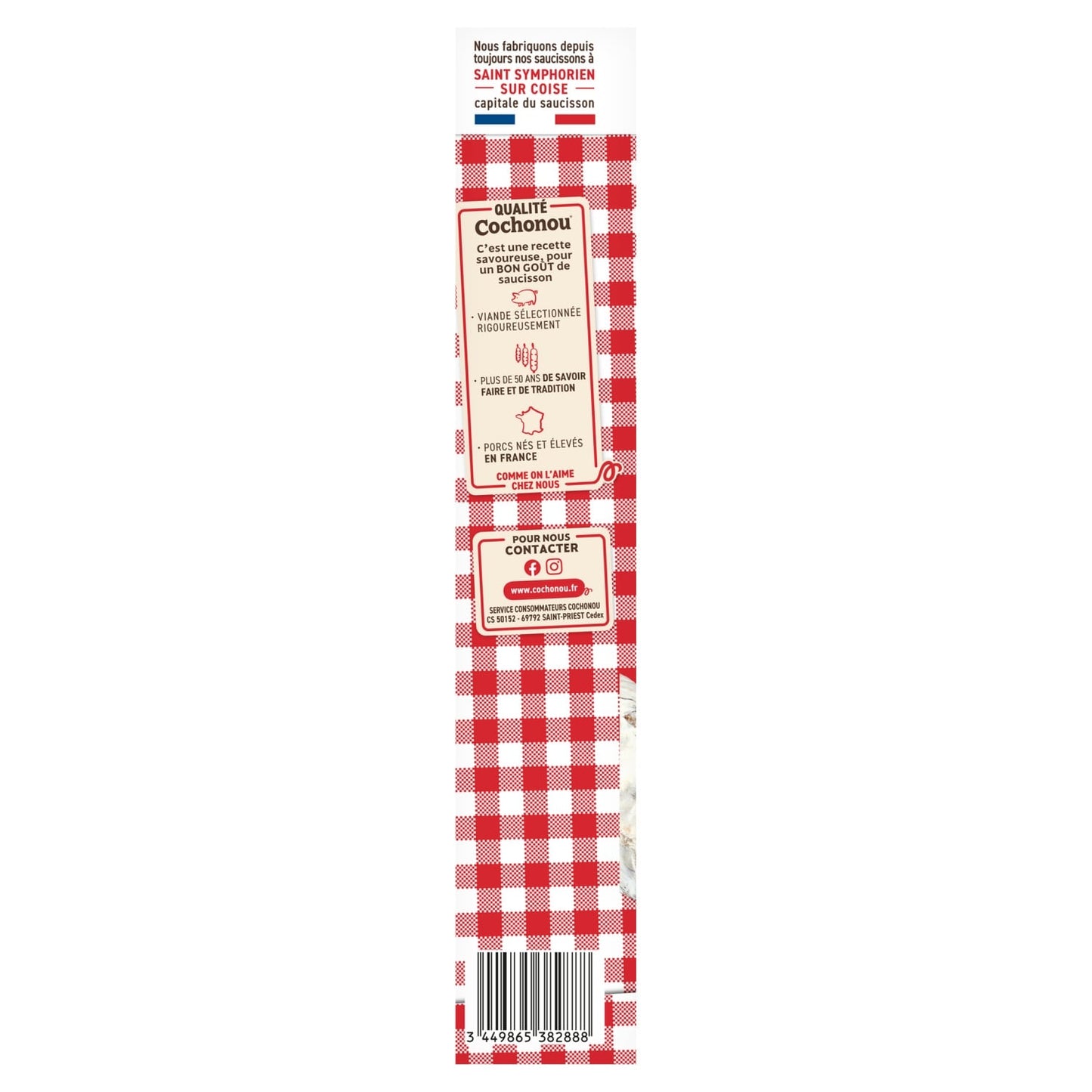 Saucisson Sec Le Familial COCHONOU 