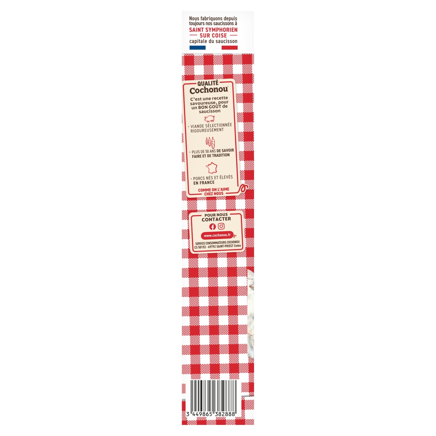 Saucisson Sec Le Familial COCHONOU 