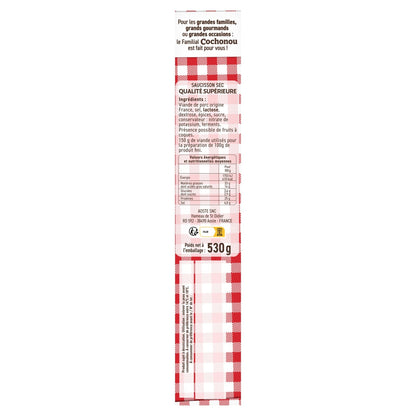 Saucisson Sec Le Familial COCHONOU 
