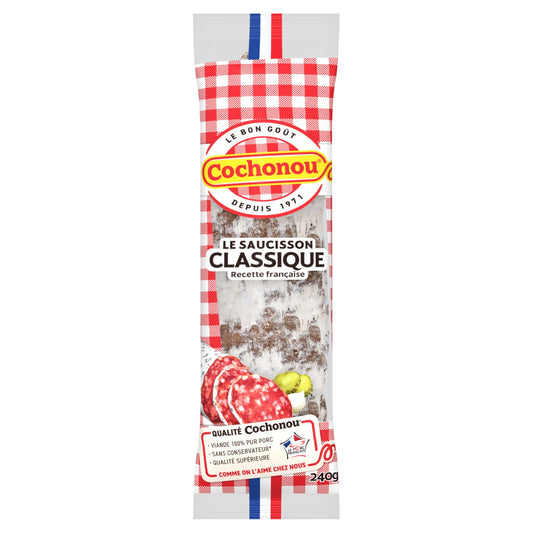 Saucisson Sec Pur Porc COCHONOU 