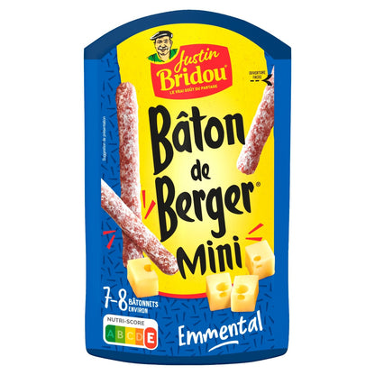 Saucisson Sec à l'Emmental JUSTIN BRIDOU