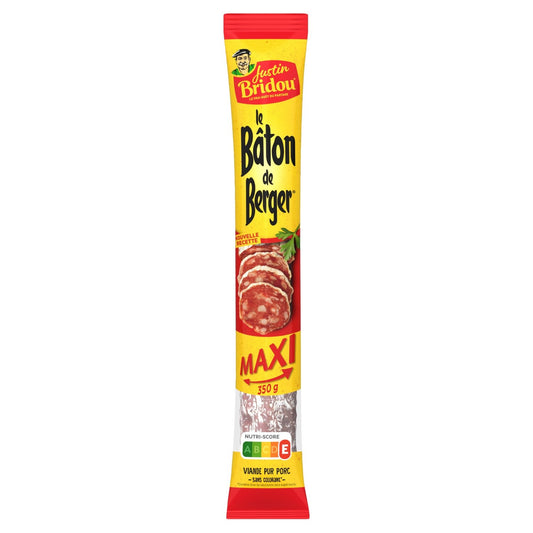 Saucisson Sec Supérieur JUSTIN BRIDOU le saucisson de 350g