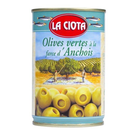 Green Olives Stuffed with Anchovies LA CIOTA