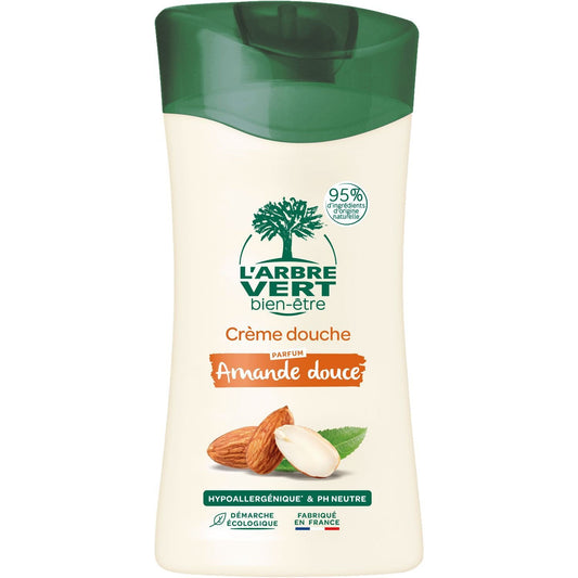 L'ARBRE VERT Sweet Almond Moisturizing Shower Gel