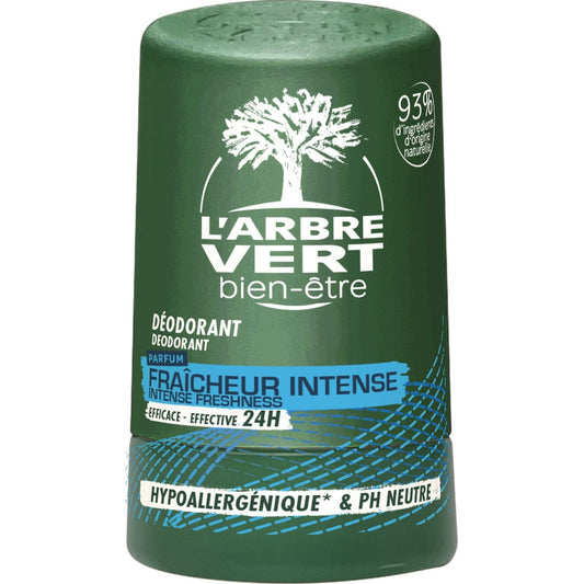 L'ARBRE VERT Men's Provitamin B5 Roll-On Deodorant