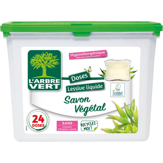 L'ARBRE VERT Vegetable Soap Capsules