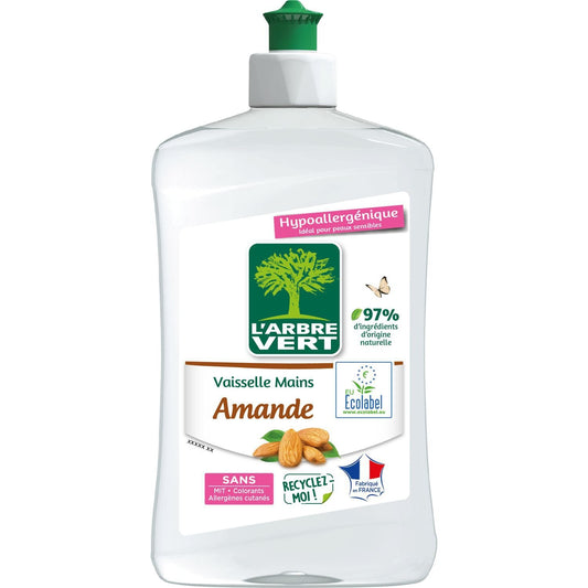 L'ARBRE VERT Almond Dishwashing &amp; Hand Liquid
