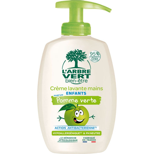 Savon Liquide Mains Action Anti-Bactérienne Pomme Verte L'ARBRE VERT 