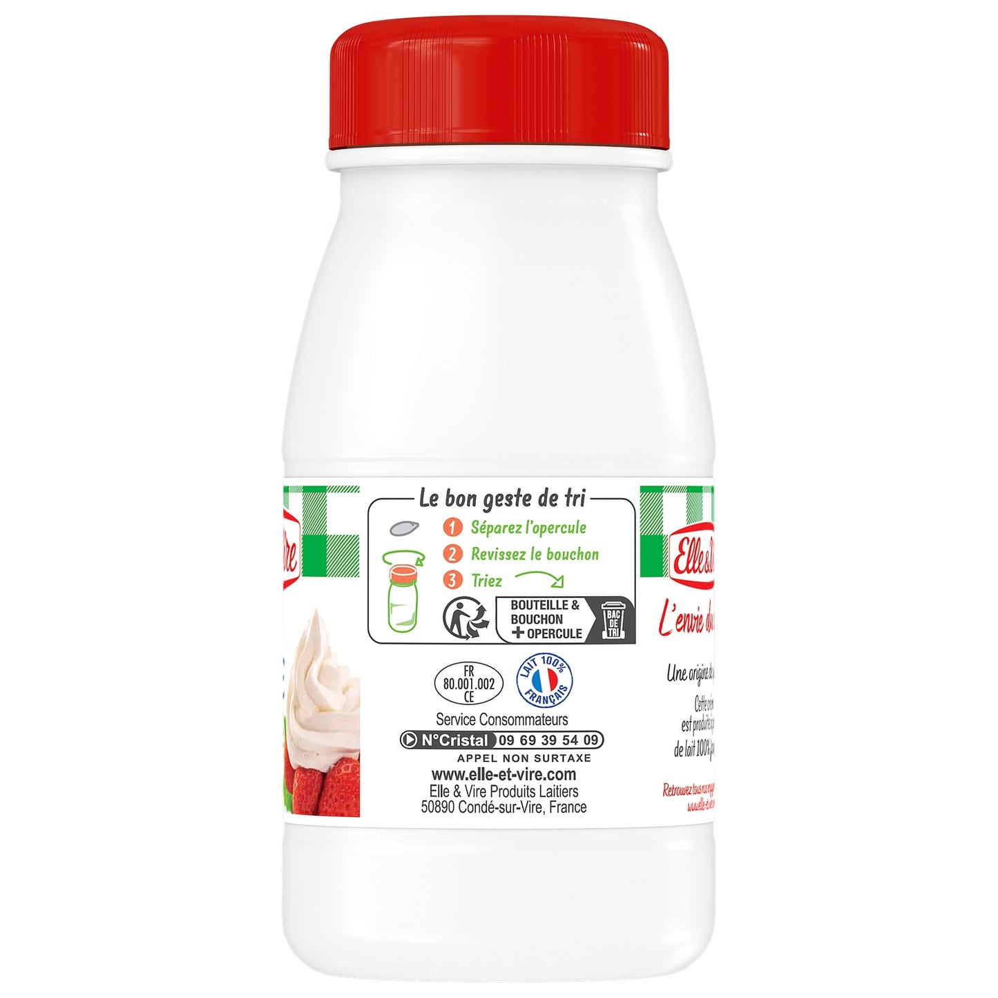 Crème UHT Fluide Entière Elle & VIRE