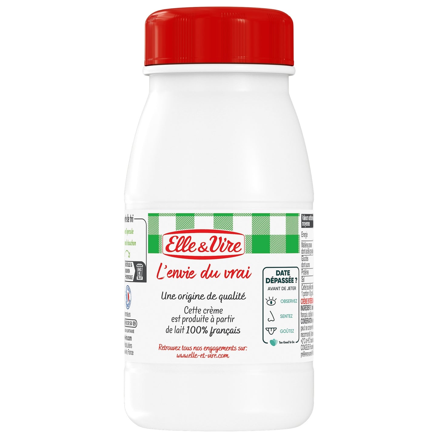 Crème UHT Fluide Entière Elle & VIRE