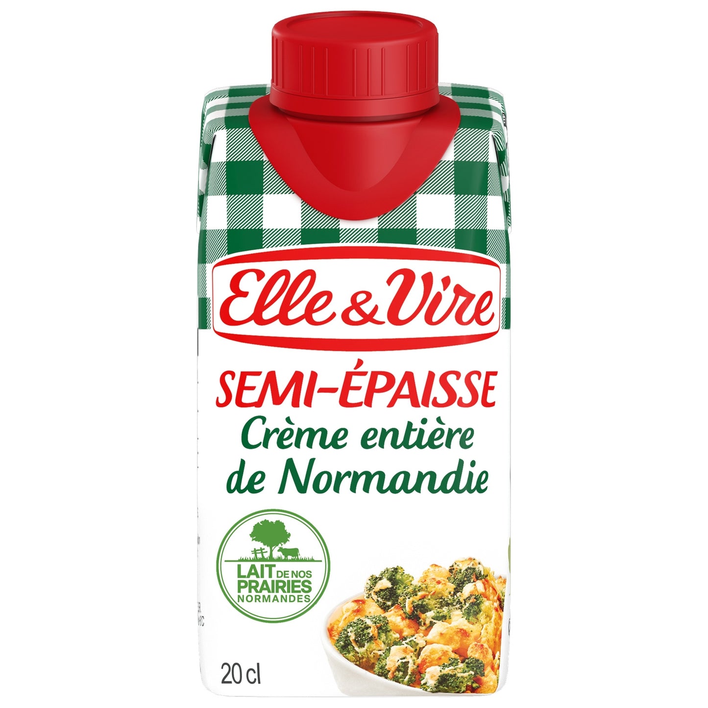 UHT Semi-Thick Whole Cream 30% Mg Elle &amp; VIRE