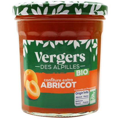Confiture Abricot Bio VERGERS DES ALPILLES