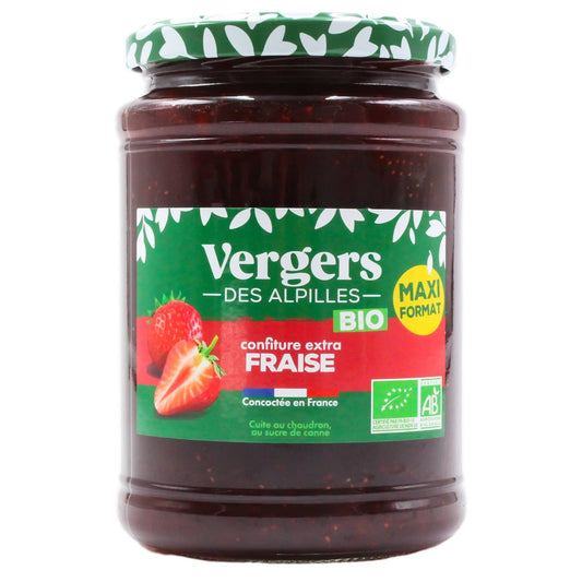Organic Strawberry Jam VERGERS DES ALPILLES