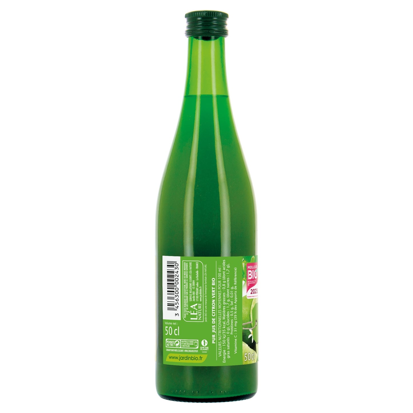 Jus de Citron Vert Bio JARDIN BIO ETIC