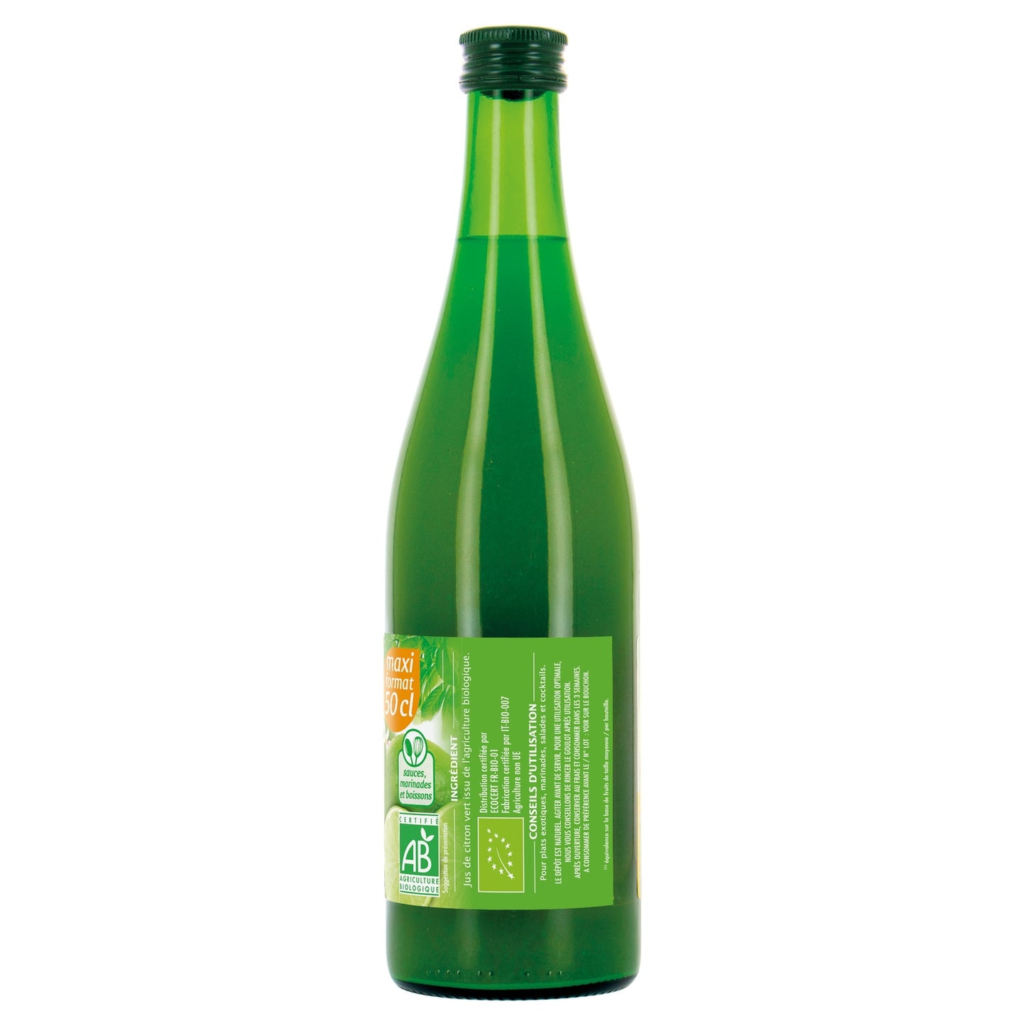 Jus de Citron Vert Bio JARDIN BIO ETIC