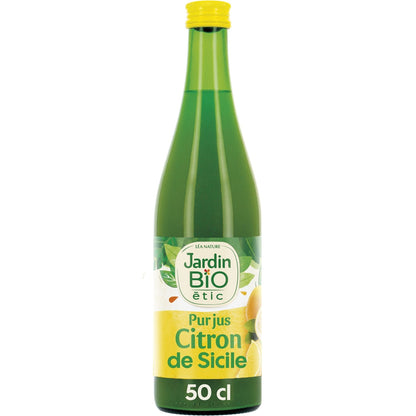 Jus de Citron Bio JARDIN BIO ETIC