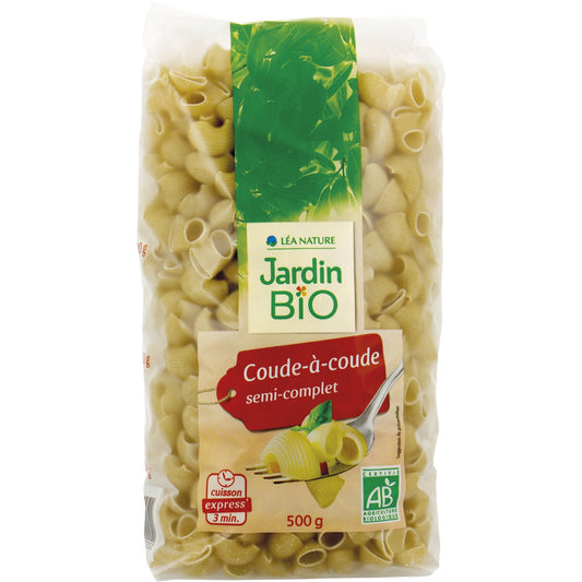 JARDIN BIO ETIC Semi-Whole Elbow Pasta