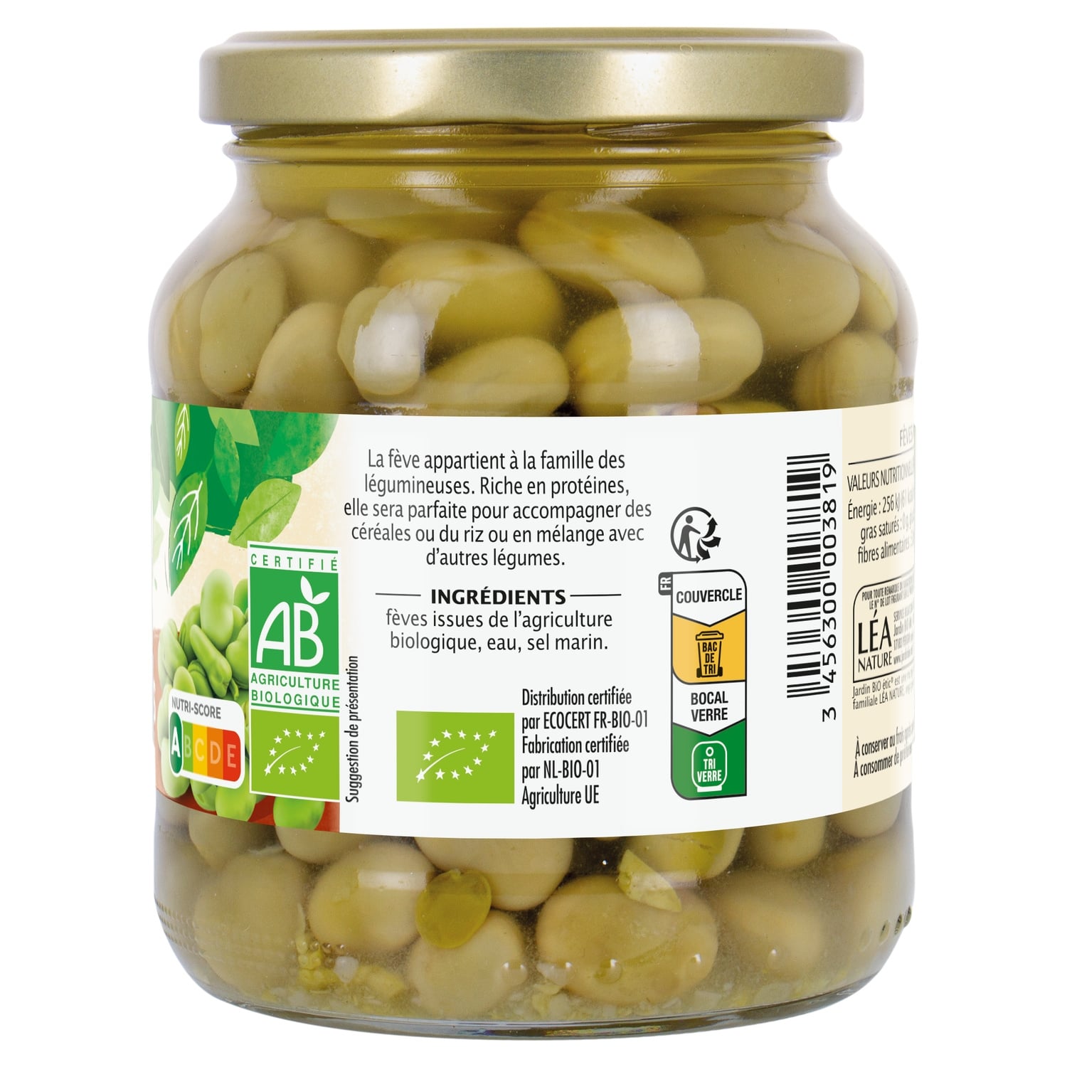 Fèves Bio JARDIN BIO ETIC 