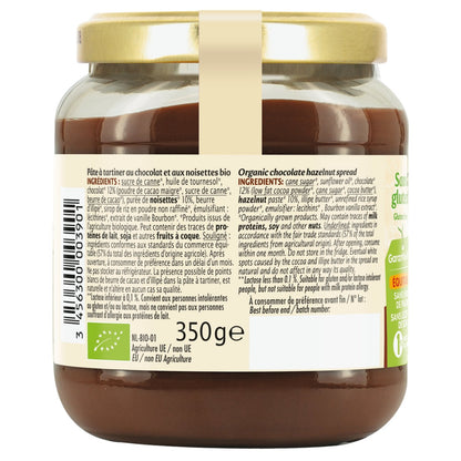 Organic Gluten-Free Chocolate Hazelnut Spread JARDIN BIO ETIC