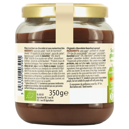 Organic Gluten-Free Chocolate Hazelnut Spread JARDIN BIO ETIC