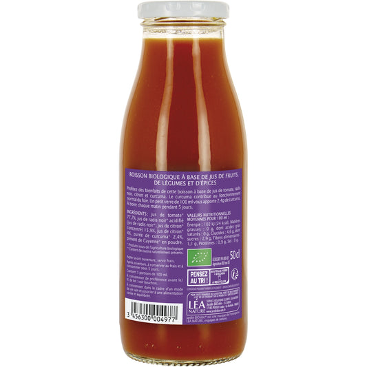 Organic Liver Wellness Juice with No Added Sugars JARDIN BIO ETIC
