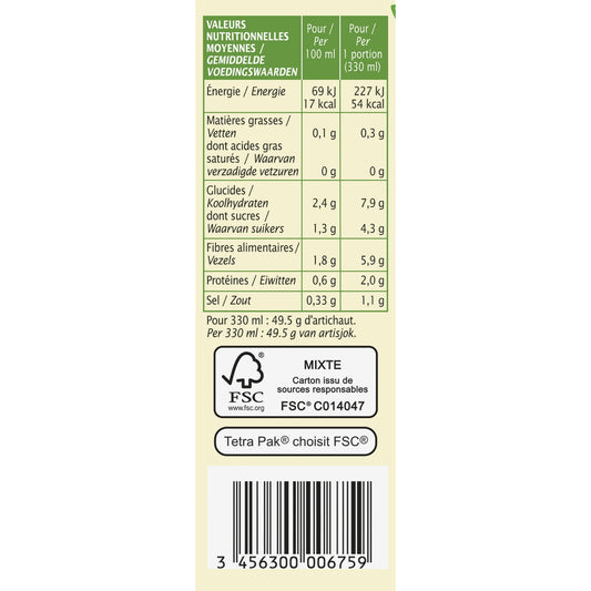 Organic Artichoke Detox Soup from JARDIN BIO