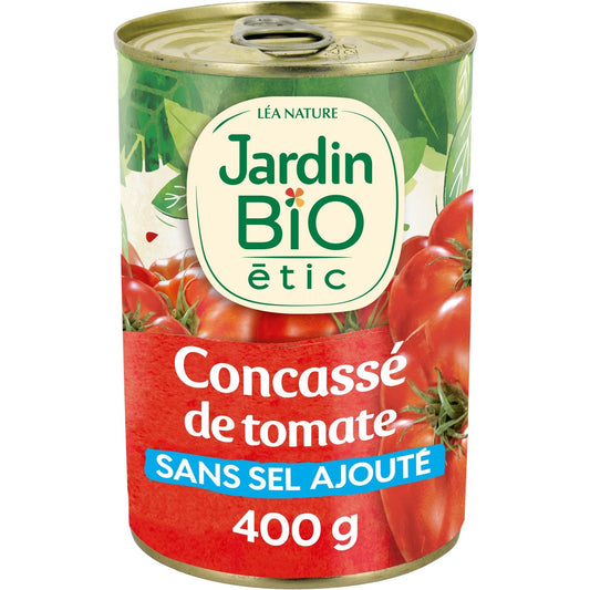 Crushed Peeled Tomatoes Without Added Salt Organic JARDIN BIO ETIC
