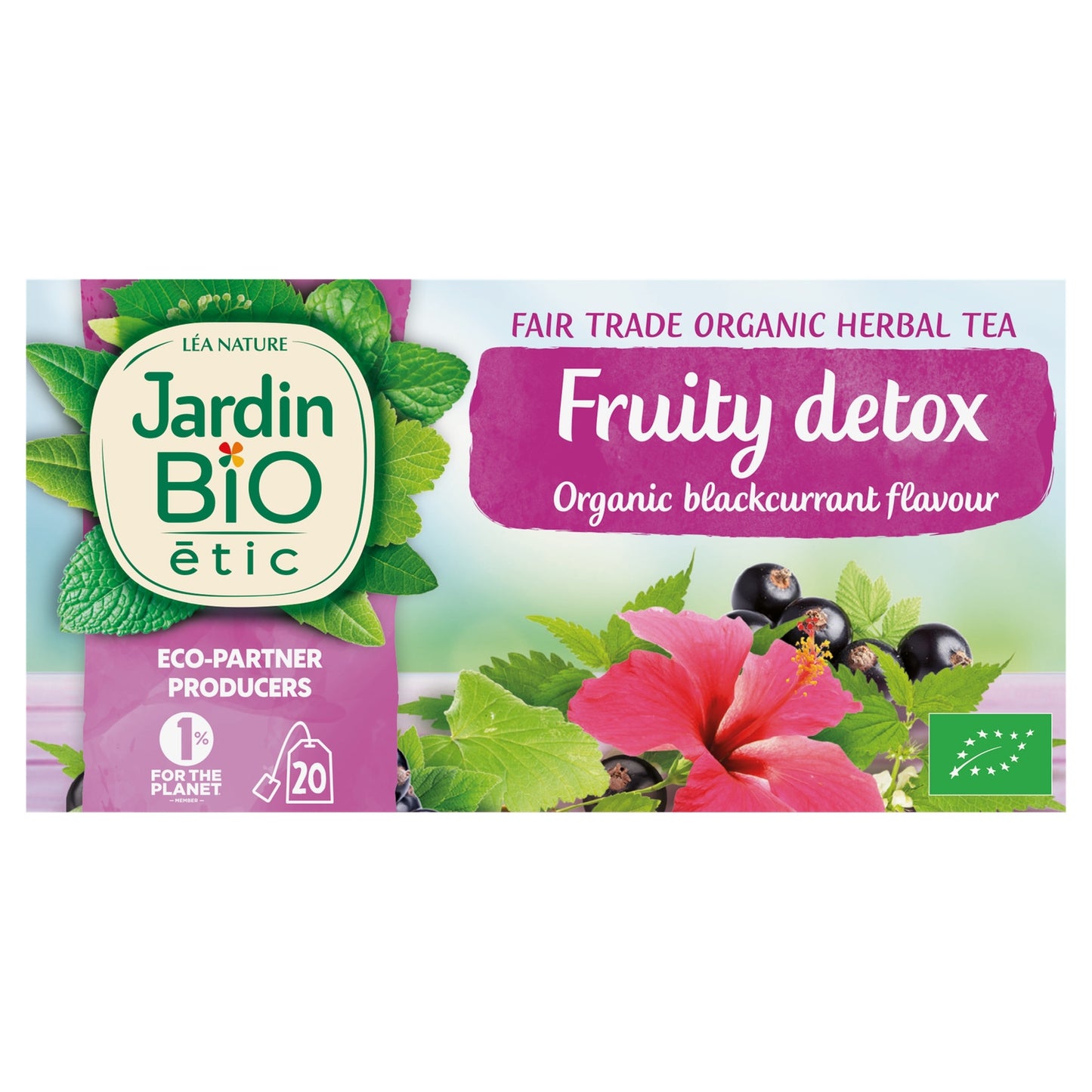 Infusion Détox Saveur Cassis Bio JARDIN BIO ETIC