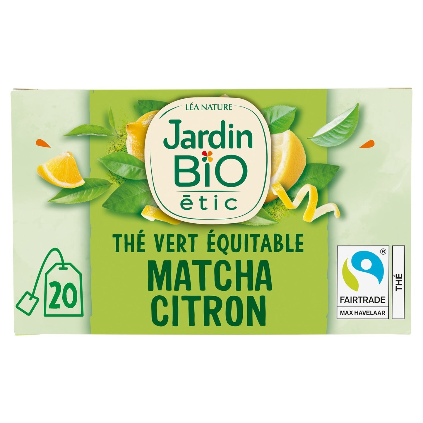Organic Matcha Lemon Green Tea JARDIN BIO ETIC