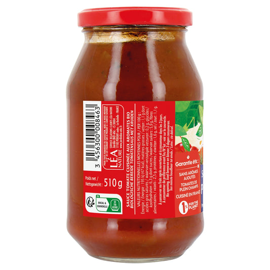 Organic Provençal Tomato Sauce JARDIN BIO ETIC