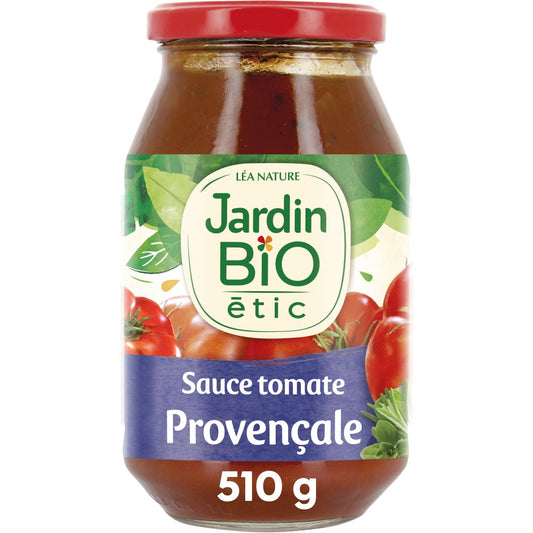 Sauce Tomate Provençale Bio JARDIN BIO ETIC le bocal de 510g