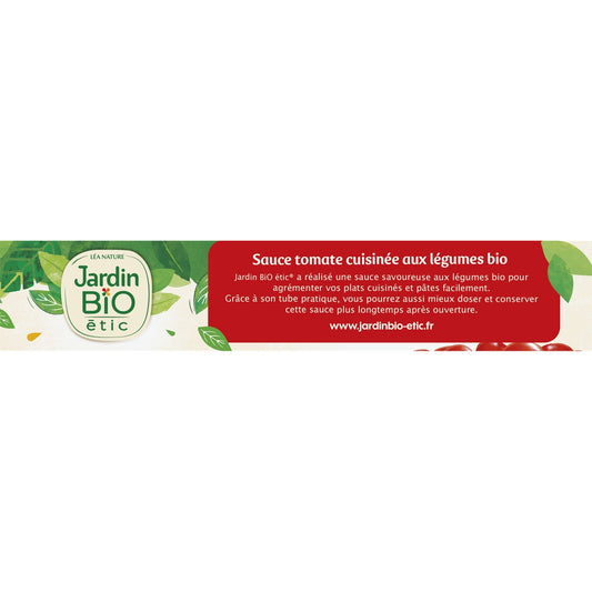 Organic Tomato Sauce with Small Vegetables JARDIN BIO ETIC