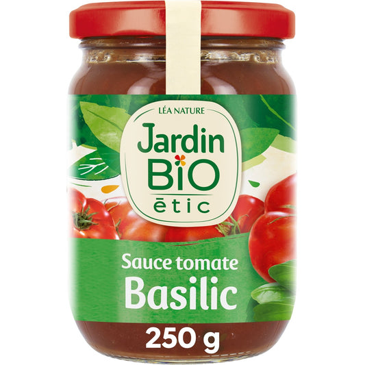 Organic Basil Tomato Sauce JARDIN BIO ETIC