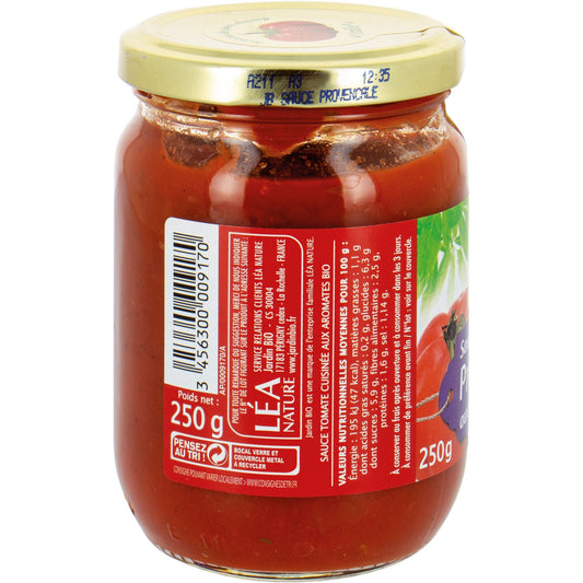 Organic Provençal Tomato Sauce JARDIN BIO ETIC