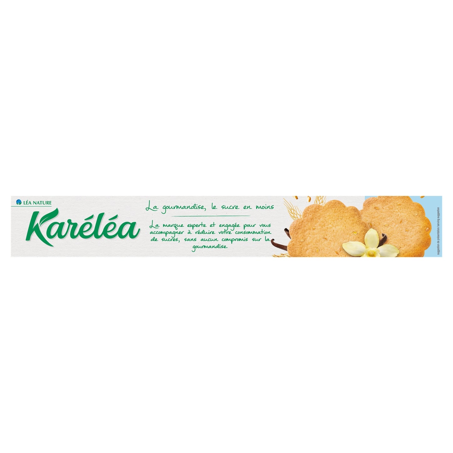 Biscuits sésame vanille sans sucres KARELEA 
