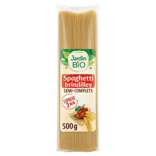 Organic Semi-Wholegrain Spaghetti Pasta JARDIN BIO ETIC