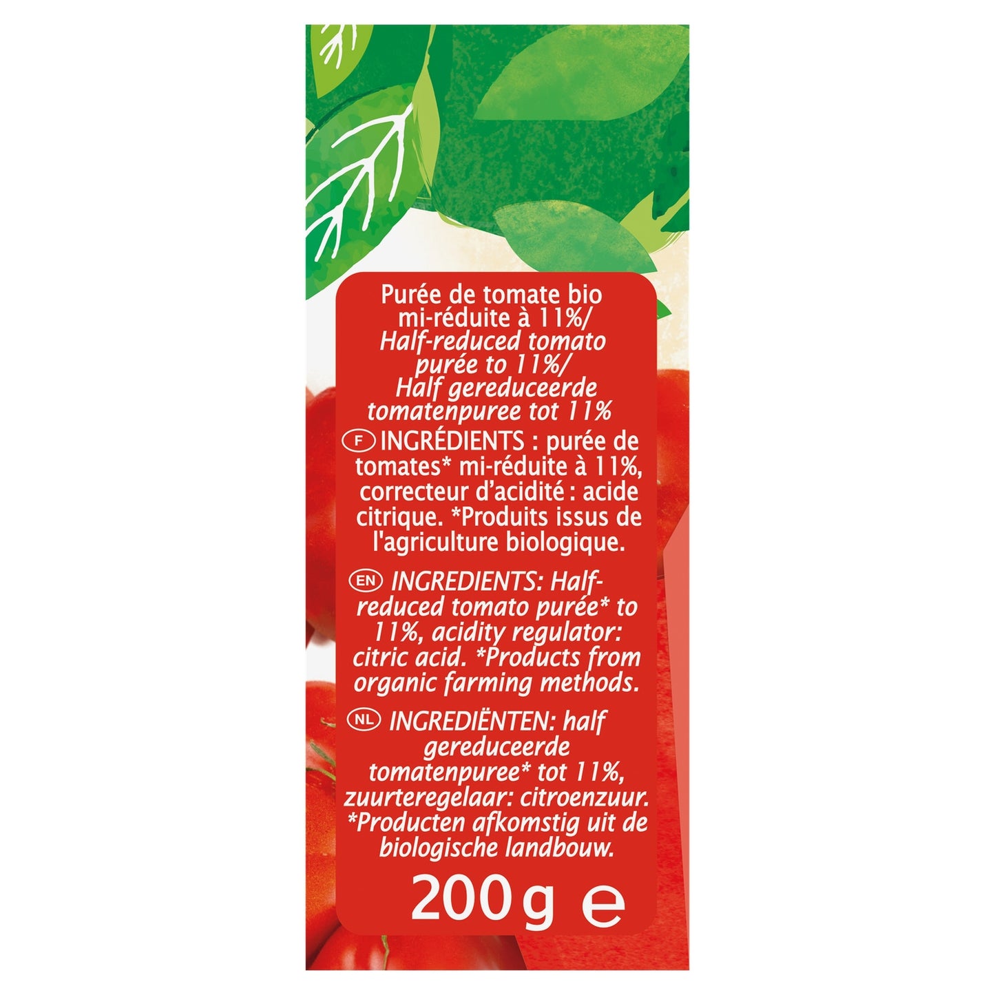Coulis de Tomate Bio JARDIN BIO