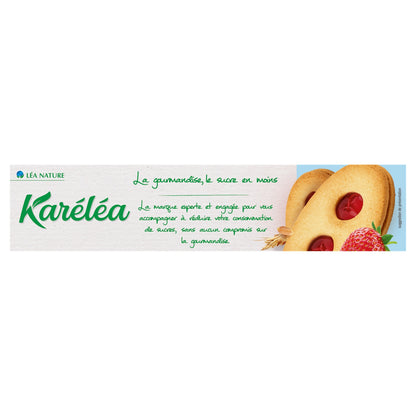 Biscuits lunette fraise sans sucres ajoutés KARELEA 