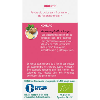 Complément alimentaire konjac Bio BIOSENS 
